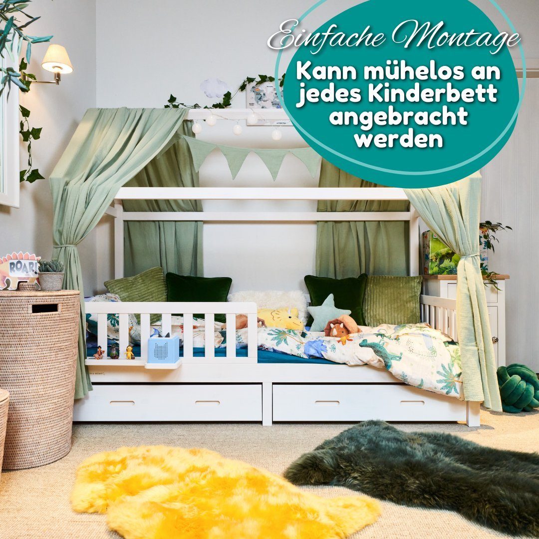 Alavya Home® Mädchen für Toniebox speziell Wandregal I Hausbett, passend Magnetisch Ideal und Kinderregal Für I für Junge entwickelt Toniebox für