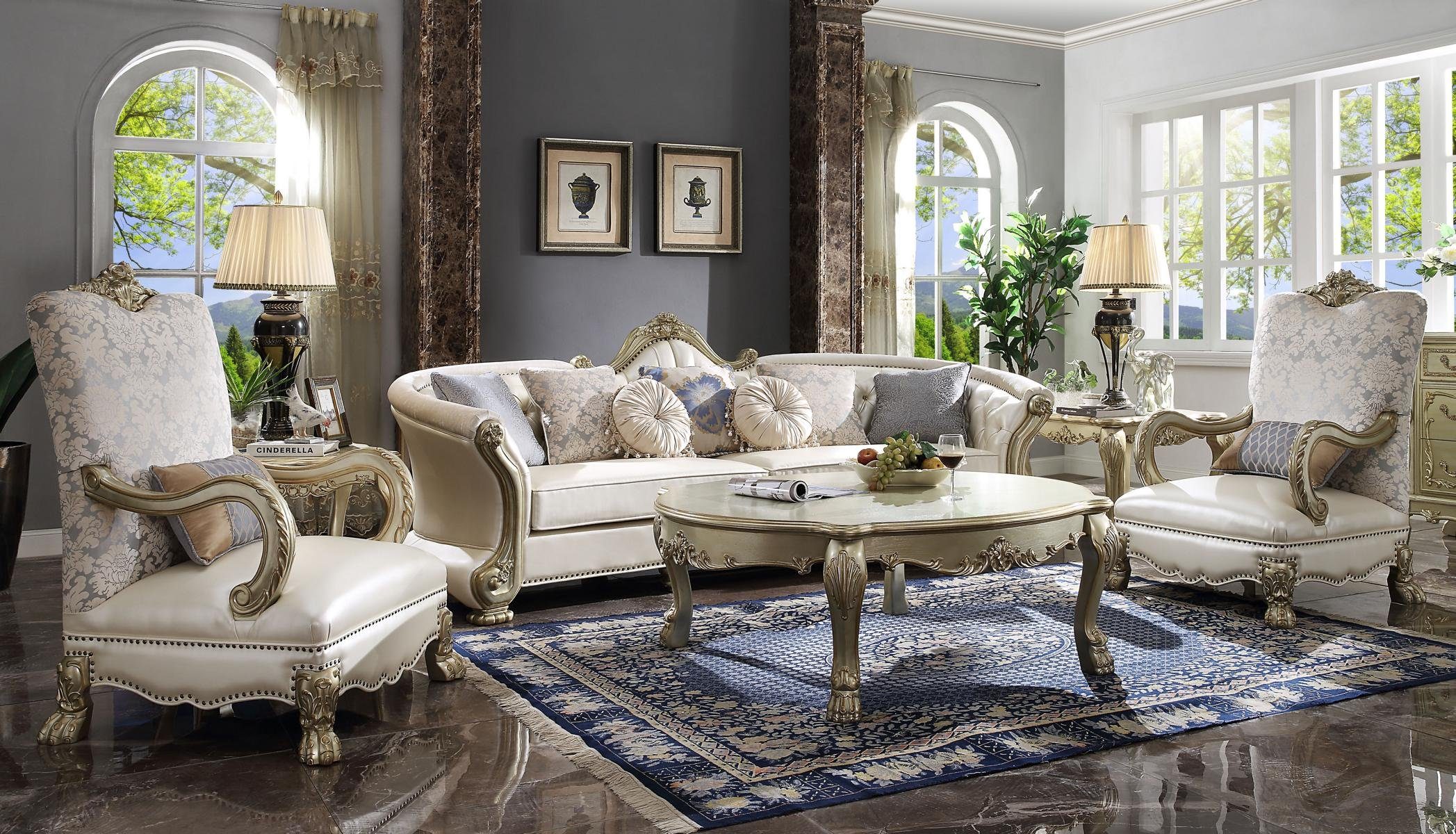 JVmoebel Wohnzimmer-Set, Luxus Möbel Sofagarnitur Couch Sofa Polster 4+1+1 Sitzer