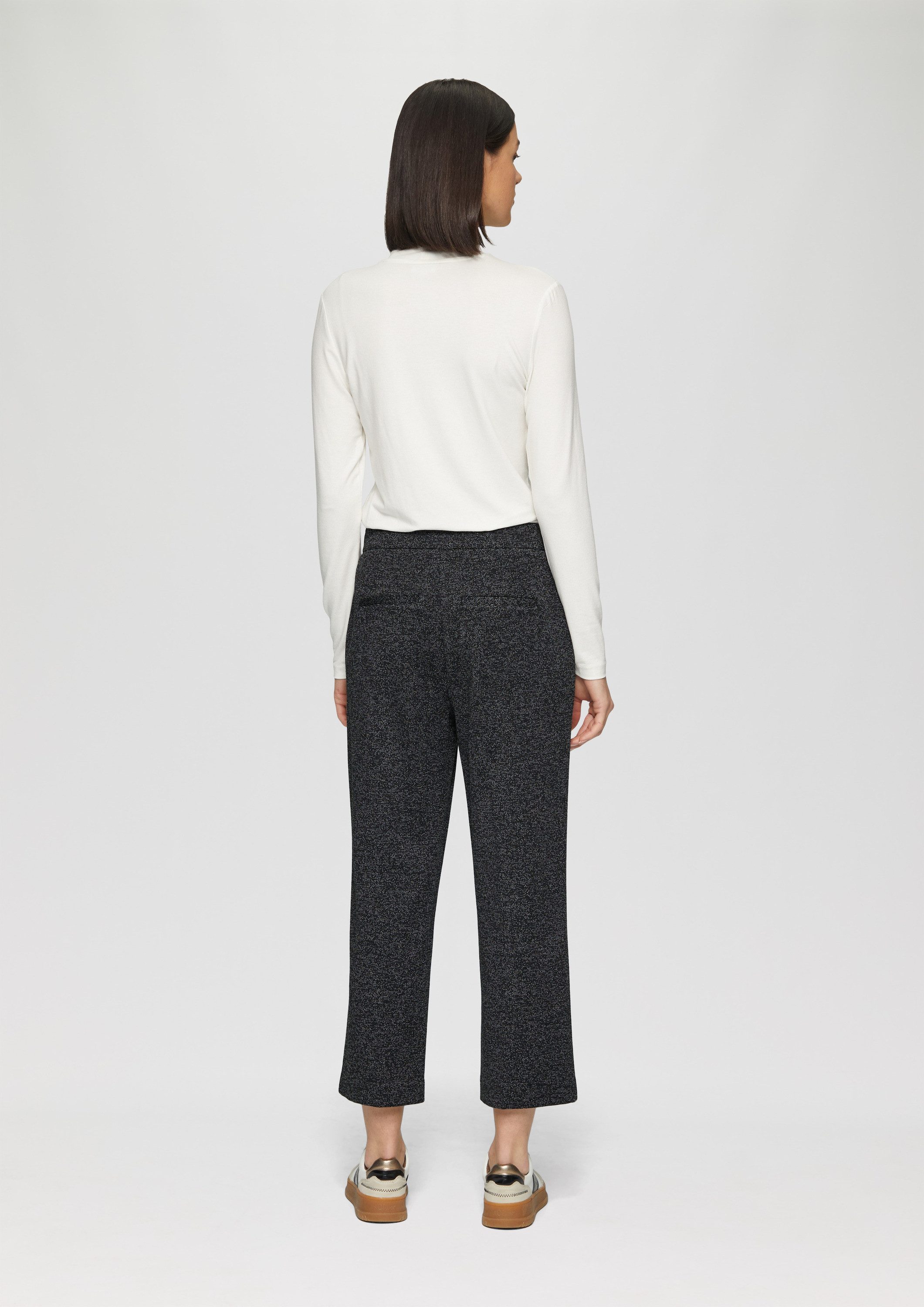 s.Oliver Chinos Hose Regular: Culotte aus Viskosemix