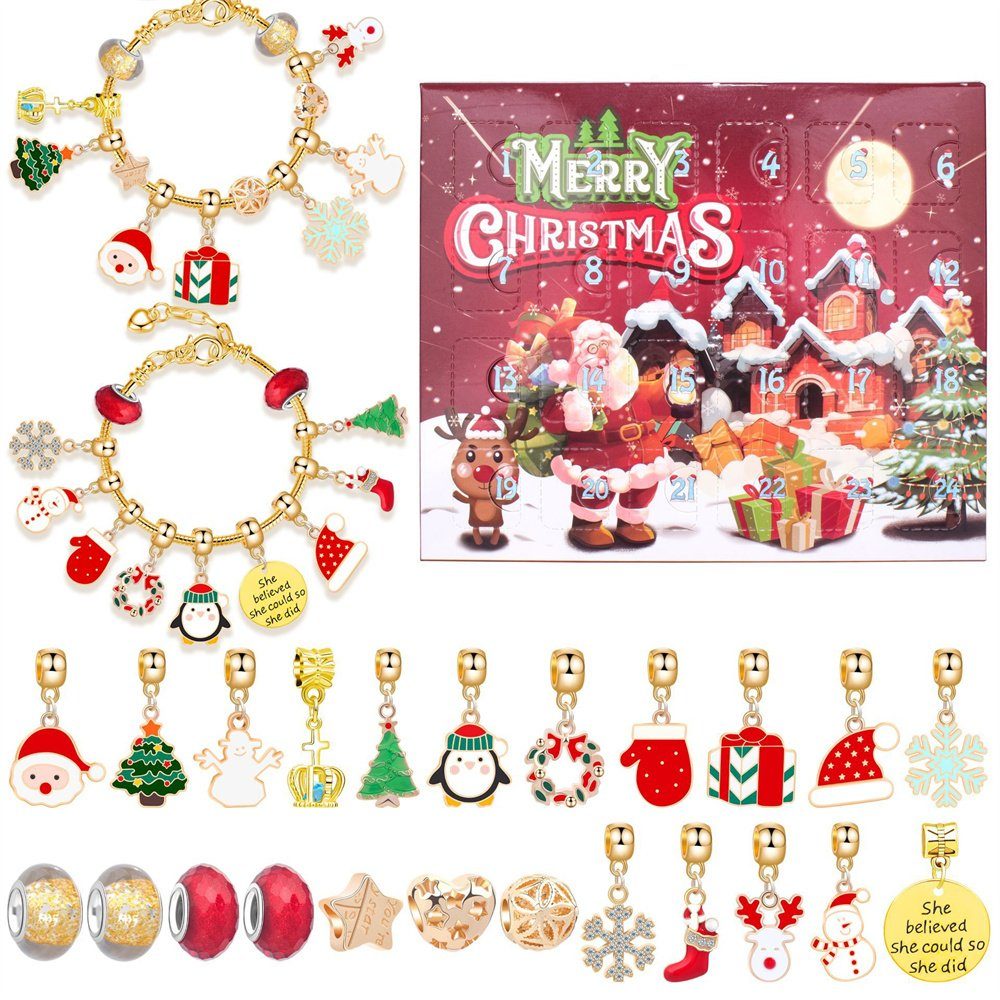 Dekorative Adventskalender Adventskalender 2024 Weihnachts Geschenk