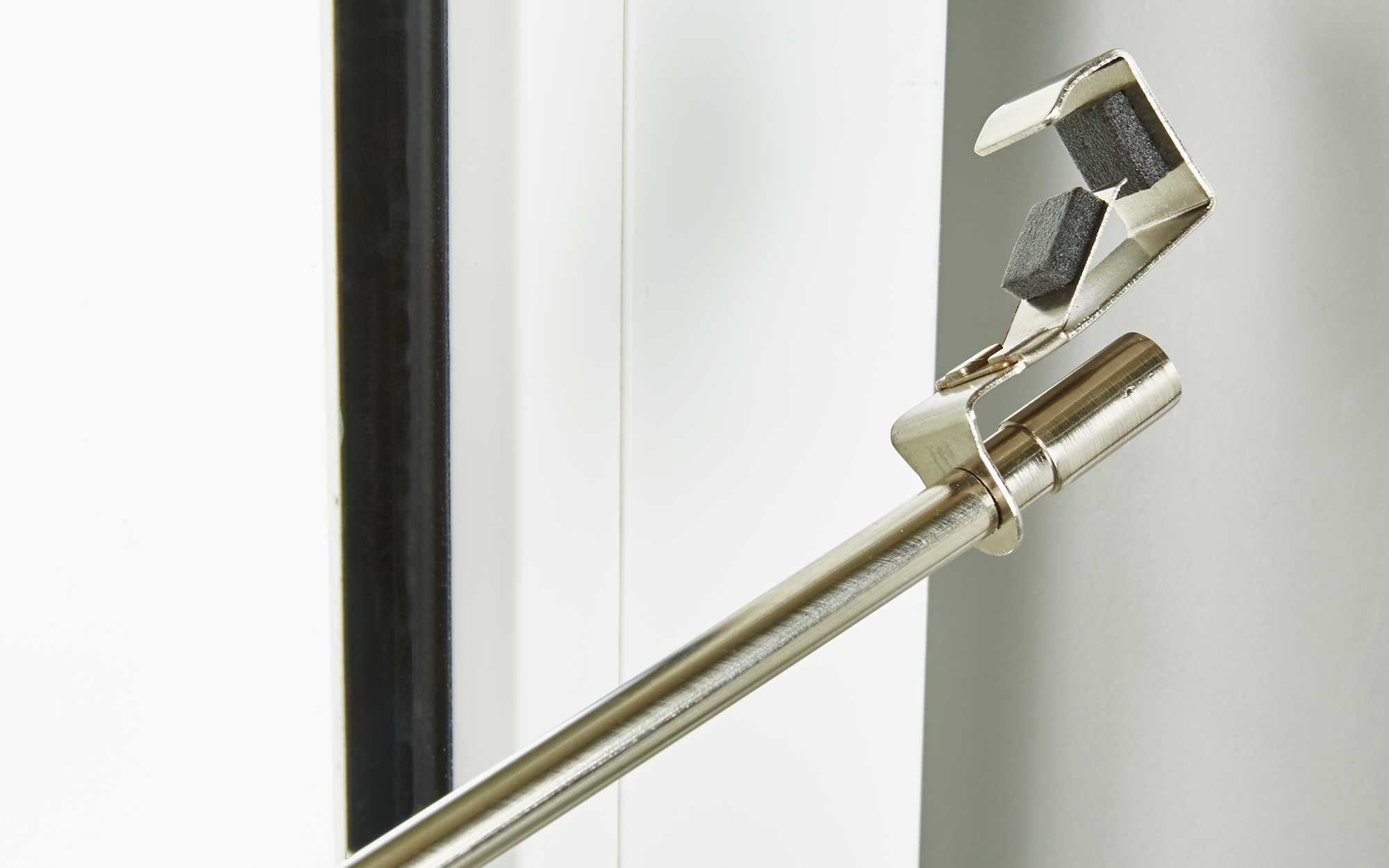 Gardinenbox Klemmstange, 1-läufig, Scheibenstange »Denver« KlemmFix Metall günstig online kaufen