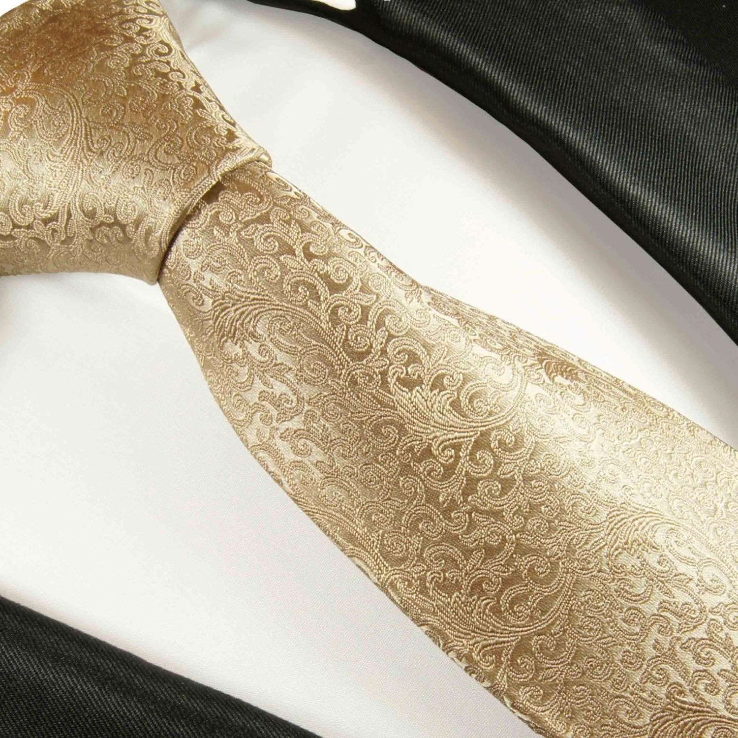 Paul Malone Krawatte Herren Hochzeitskrawatte floral 100% Seide Bräutigam H günstig online kaufen
