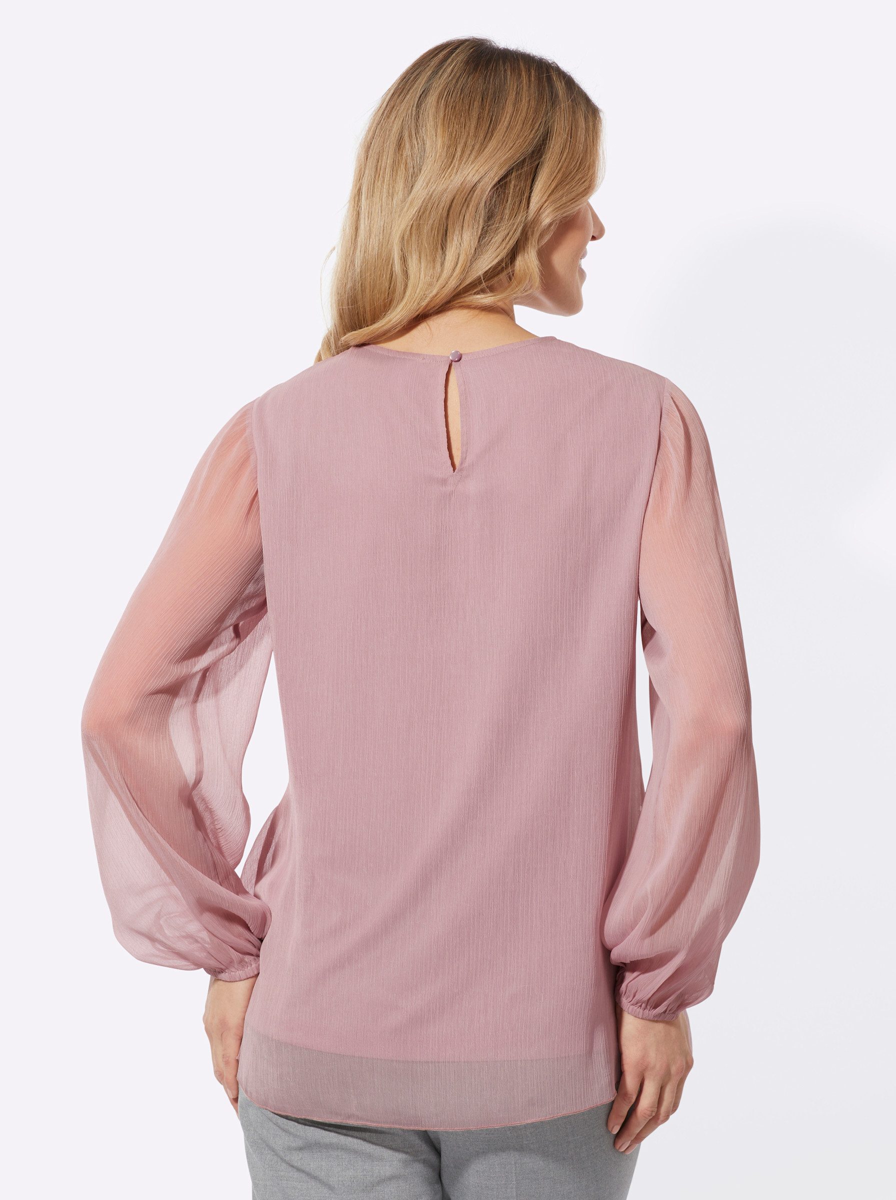 Sieh an! Klassische Bluse Spitzenbluse . günstig online kaufen