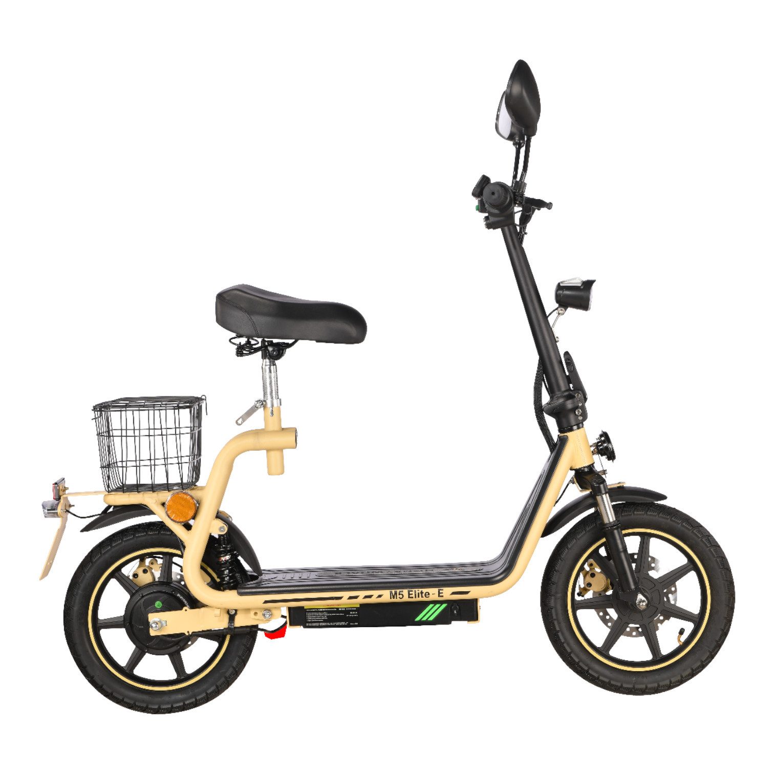 ENEWAY E-Scooter City Floh-S 45 km/h, (Set, mudguard, side stand, luggage rack, seat, mirror), range up to 20 km, with road approval