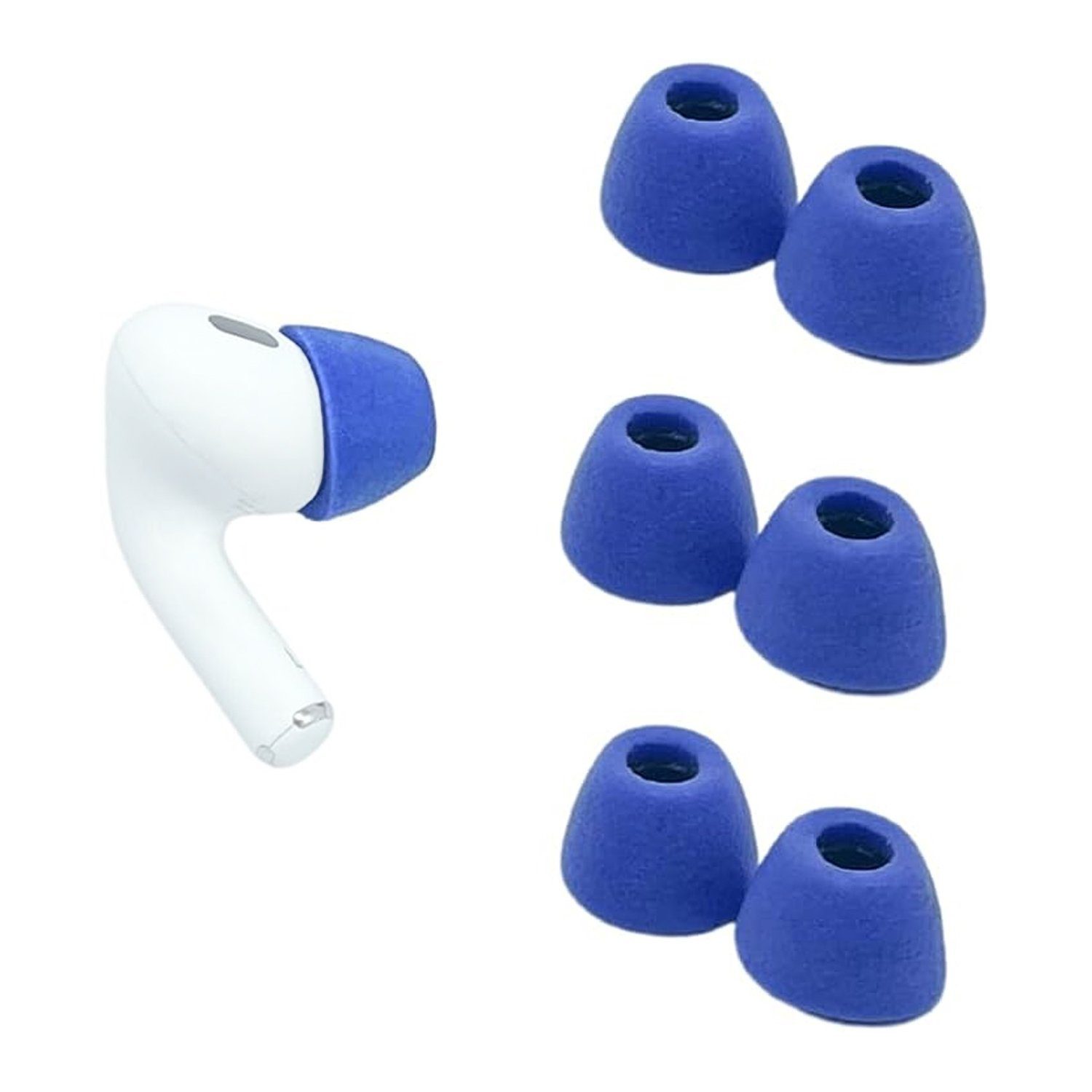 Comply 2.0 Ohrstöpsel für AirPods Pro In-Ear-Kopfhörer (gemischte Größe, Sicherer Sitz, Hoher Tragekomfort) Blau