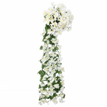 vidaXL Girlanden Künstliche Blumengirlanden 3 Stk Weiß 85 cm