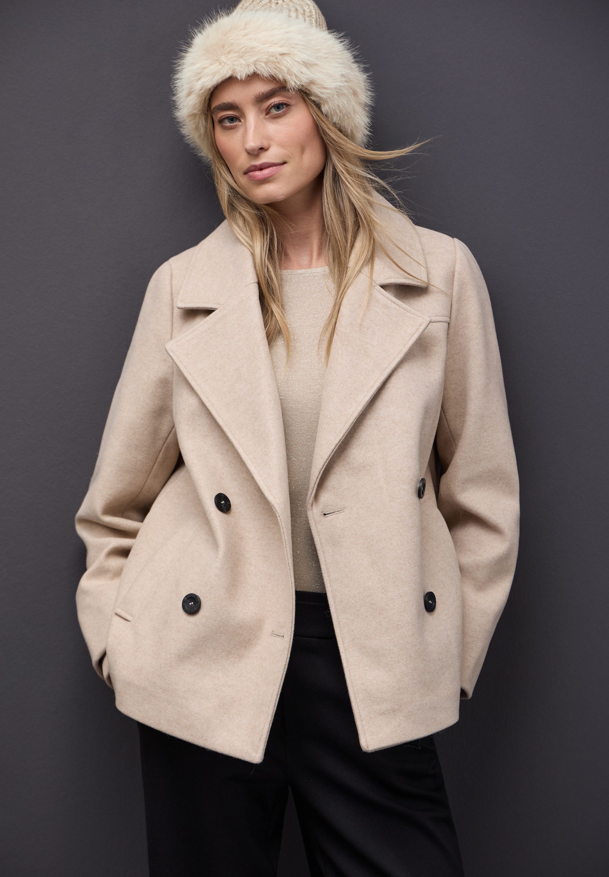 STREET ONE Strickmütze Grobatrick