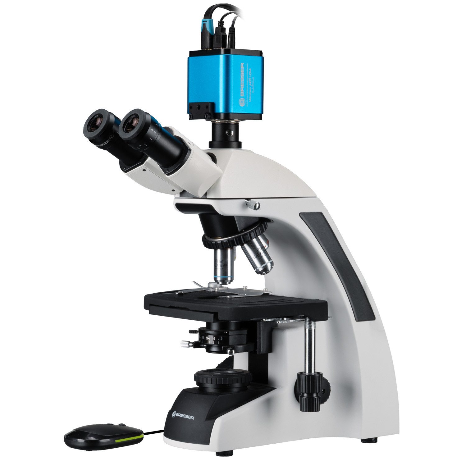 BRESSER Science Infinity Mikroskop mit MikroCam PRO HDMI Autofocus Mi… Auf- und Durchlichtmikroskop