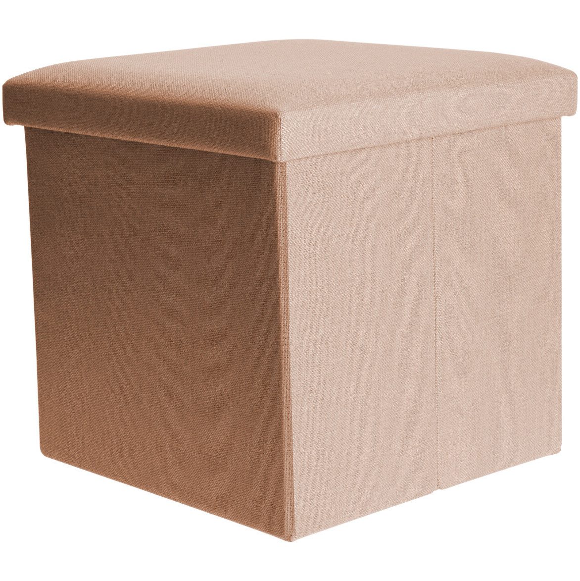 Storage solutions Polsterhocker Sitzfläche mit Stauraum, 38 x 38 x 38 cm
