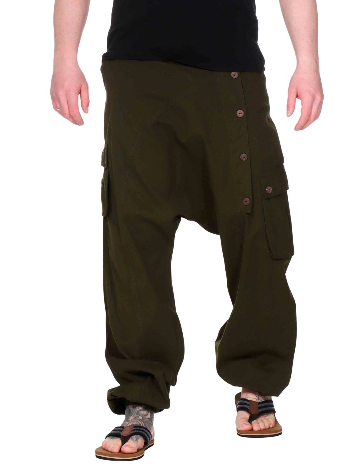 KUNST UND MAGIE Haremshose Haremhose Baggyhose Pluderhose Hippiehose Cargo günstig online kaufen