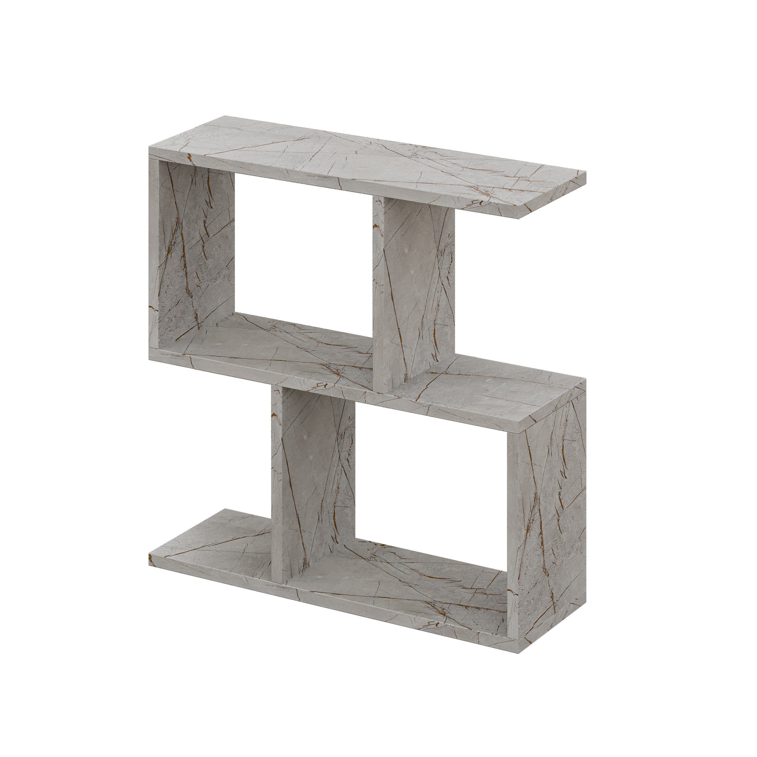 Decortie Beistelltisch Homemania, Modern Seite Ende Beistelltisch, Couchtisch, 60 x 19,5 x 60 cm