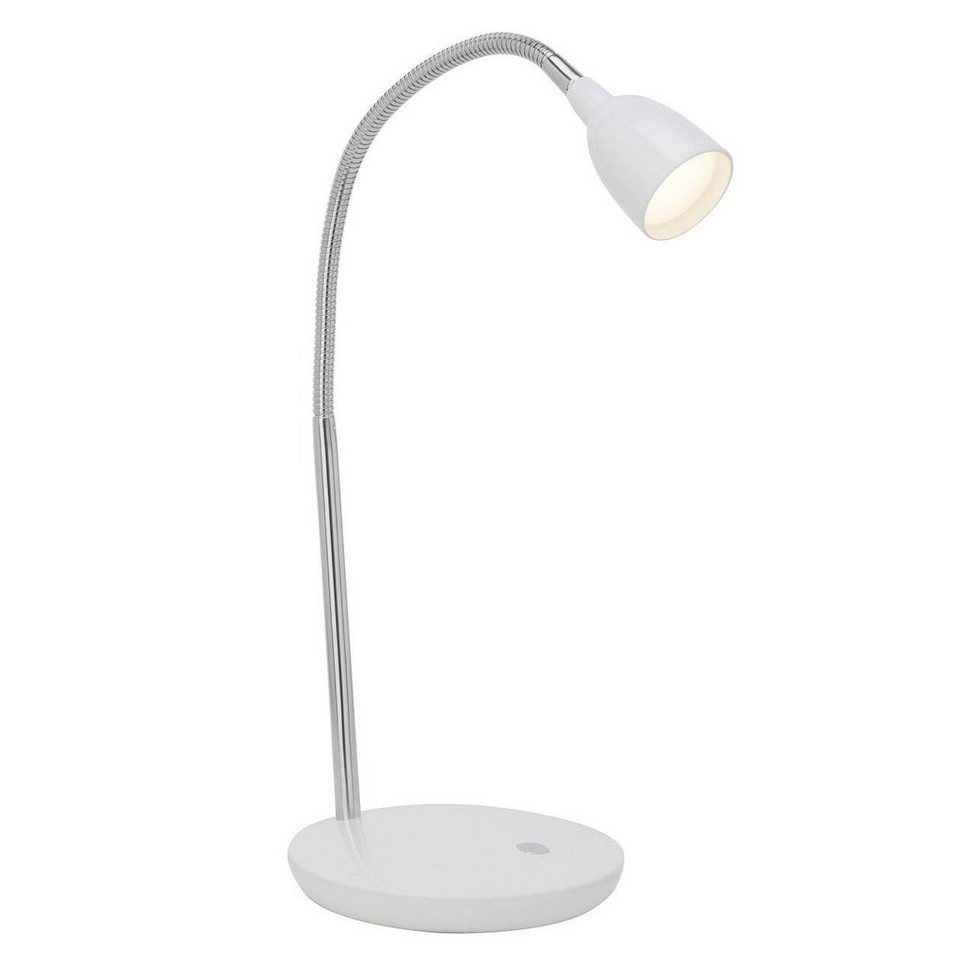 Brilliant Tischleuchte Anthony, Lampe Anthony LED Tischleuchte eisen/weiß 1x  2.4W LED integriert, (2