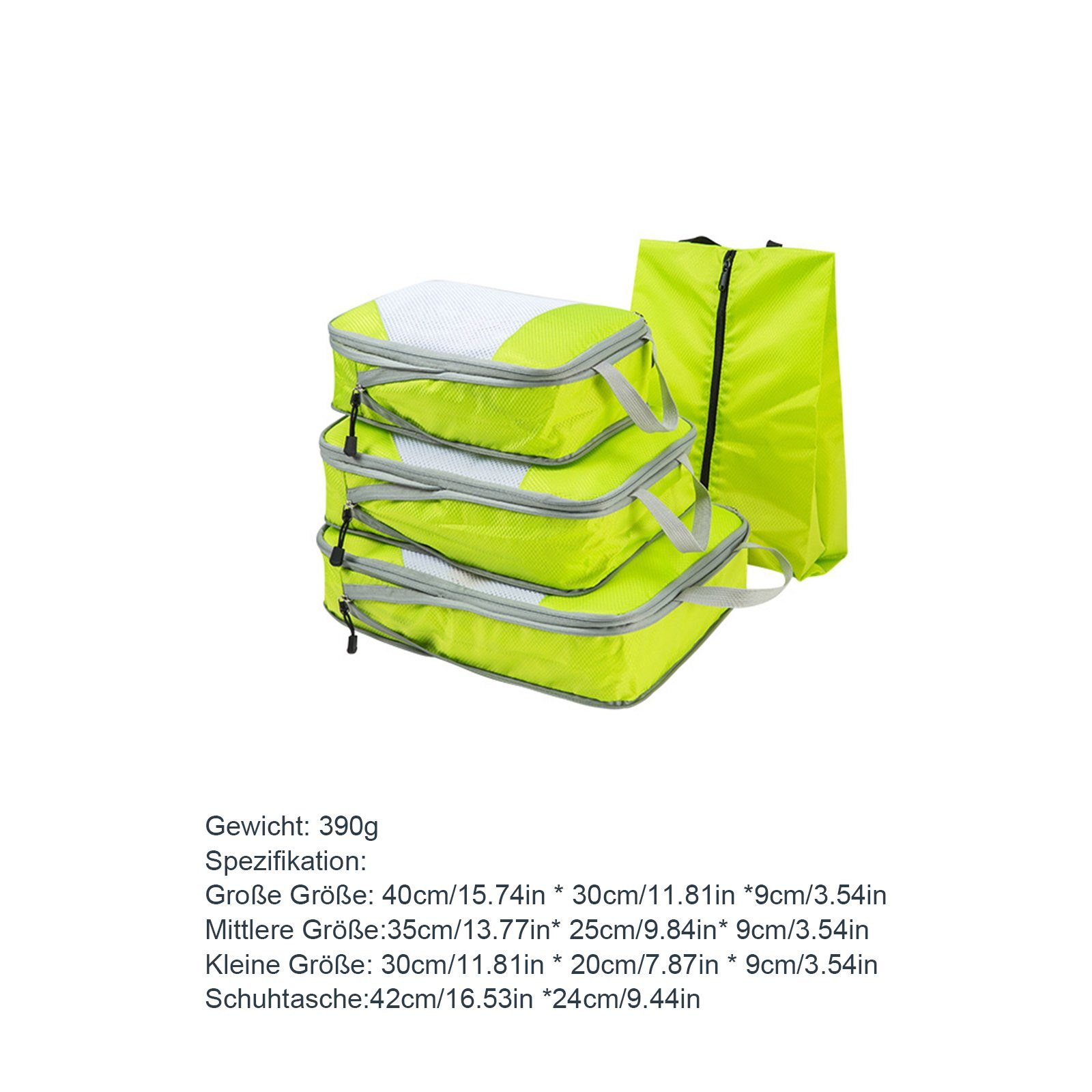 OKWISH Kofferorganizer Reise Kleidungstaschen Kleider Kompression Beutel Ta günstig online kaufen