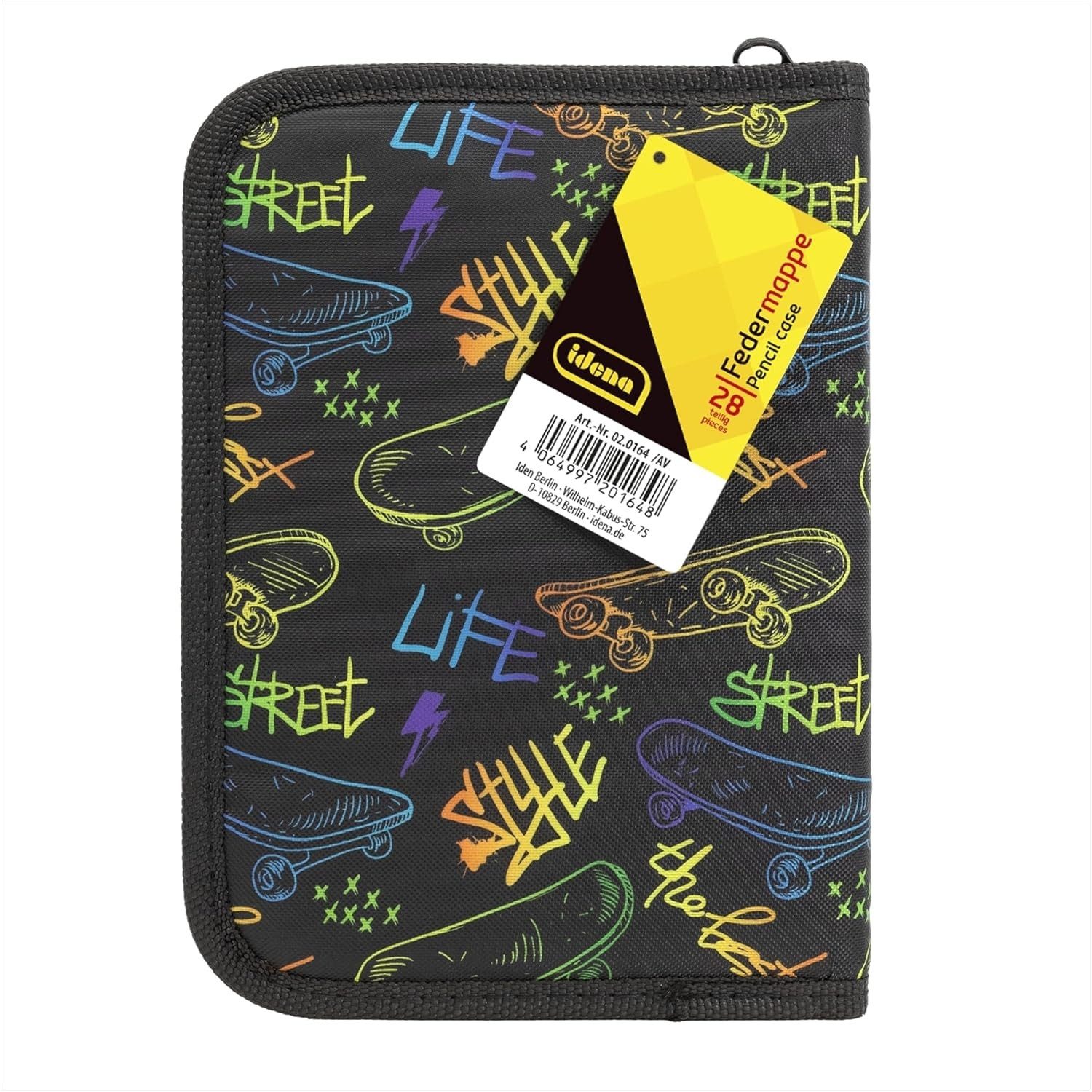 Idena Federmäppchen Schüler-Etui 28tlg. Federmappe Federmäppchen günstig online kaufen