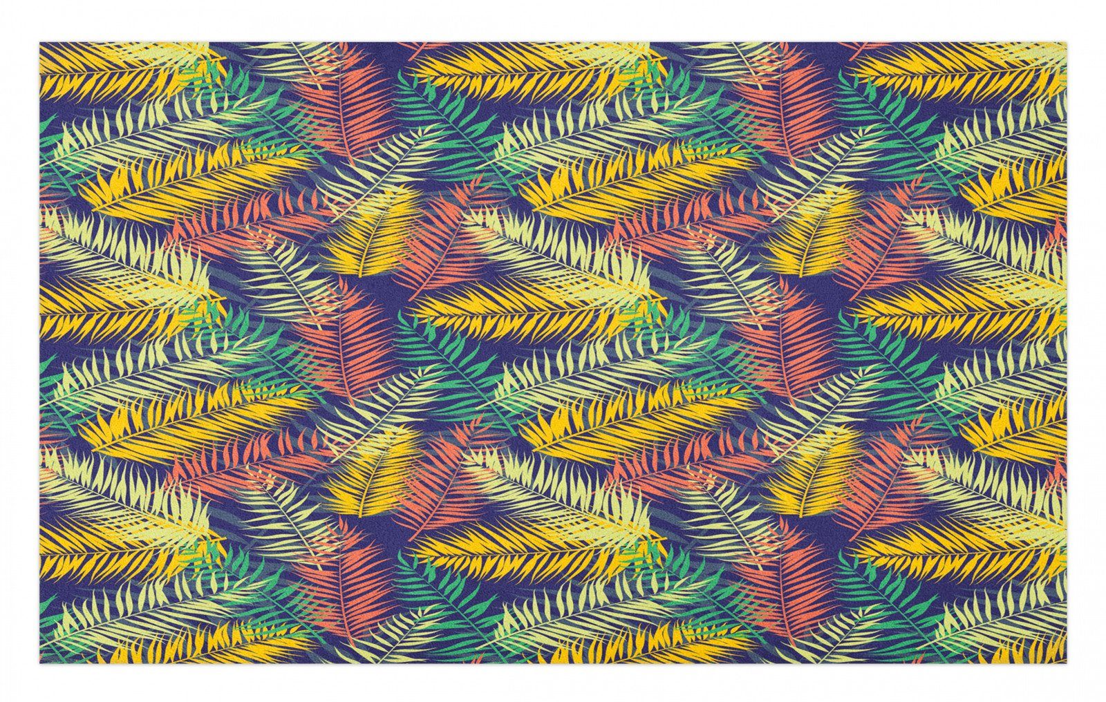 Outdoorteppich »Dekorative Polyester Bodenmatte mit rutschfesten Träger