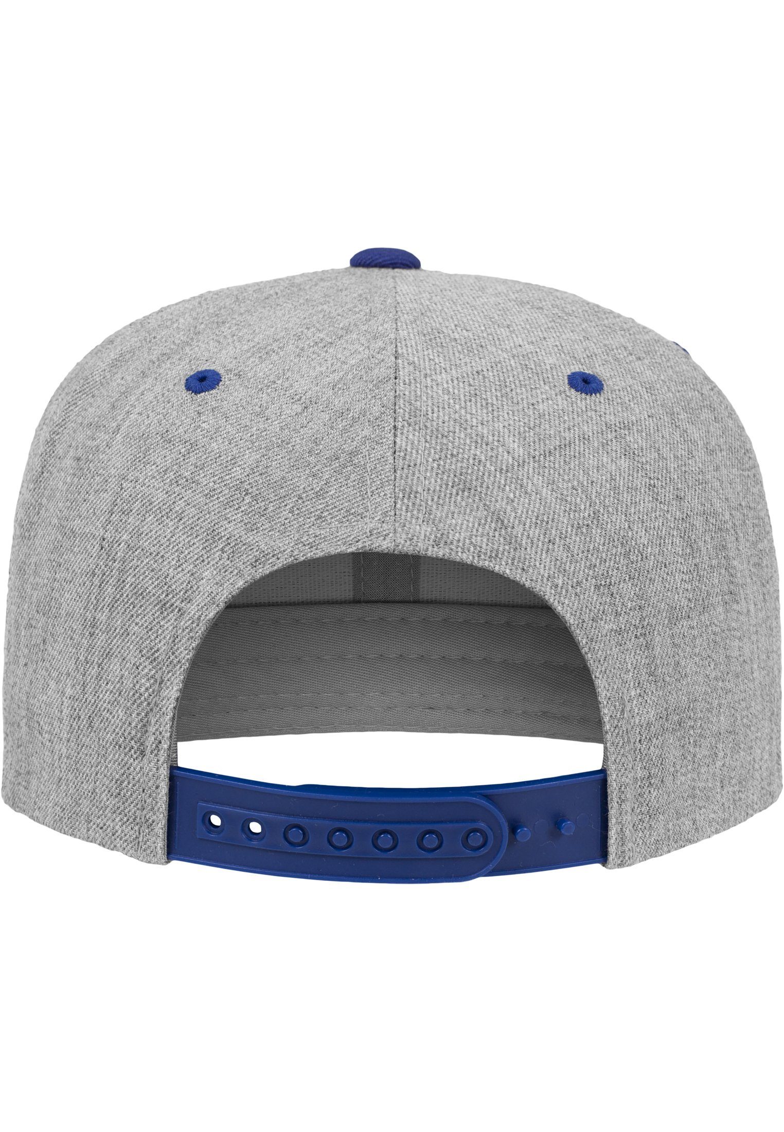 Classic Snapback 2-Tone Flexfit Cap Snapback heathergrey/royal Flex