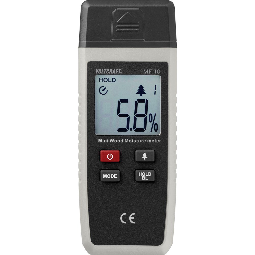 VOLTCRAFT MF-10 Materialfeuchtemessgerät Messbereich Holzfeuchtigkeit (Bereich) 2 bis 40 %