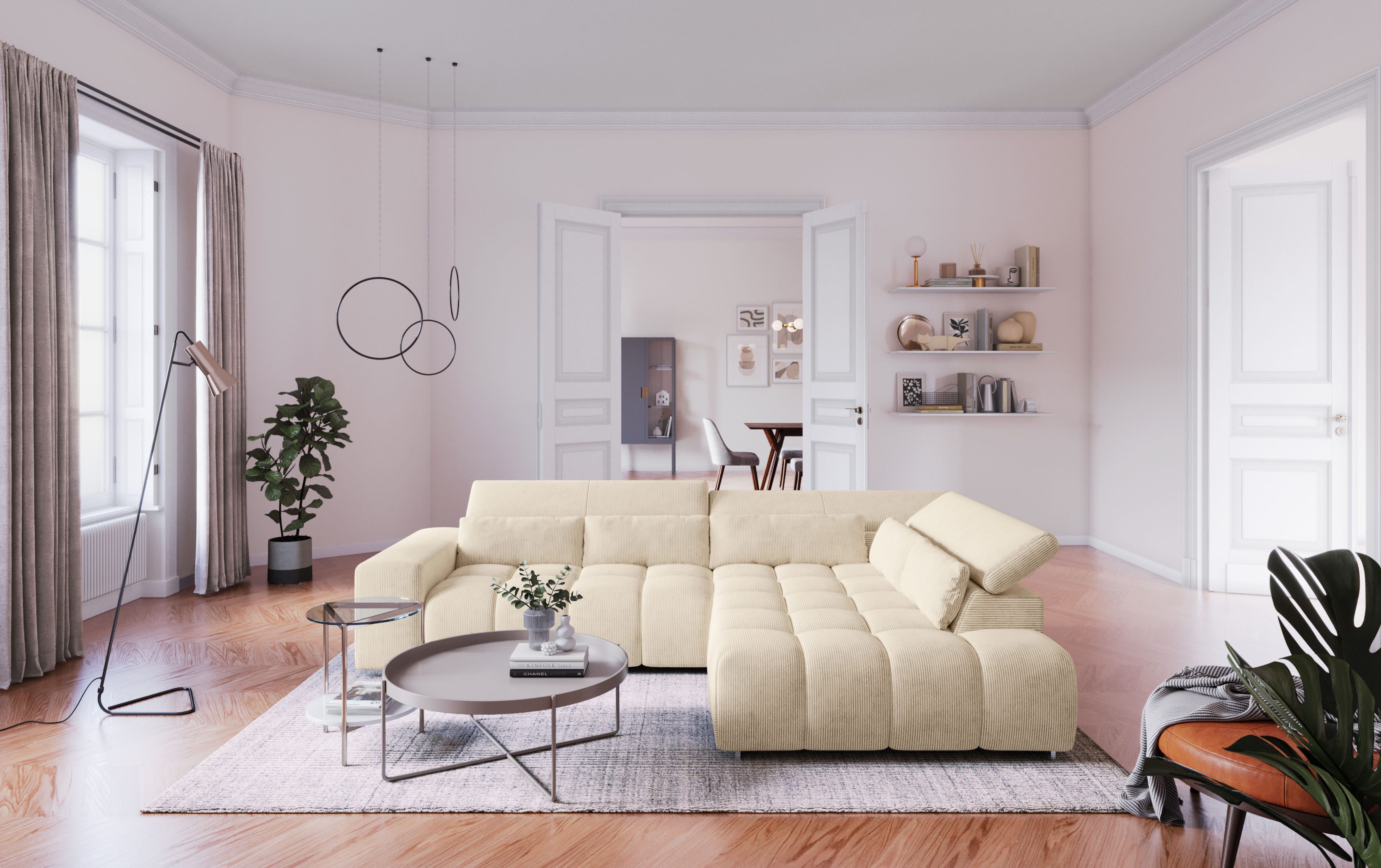 Ecksofa Orion L-Form, B: 310 cm