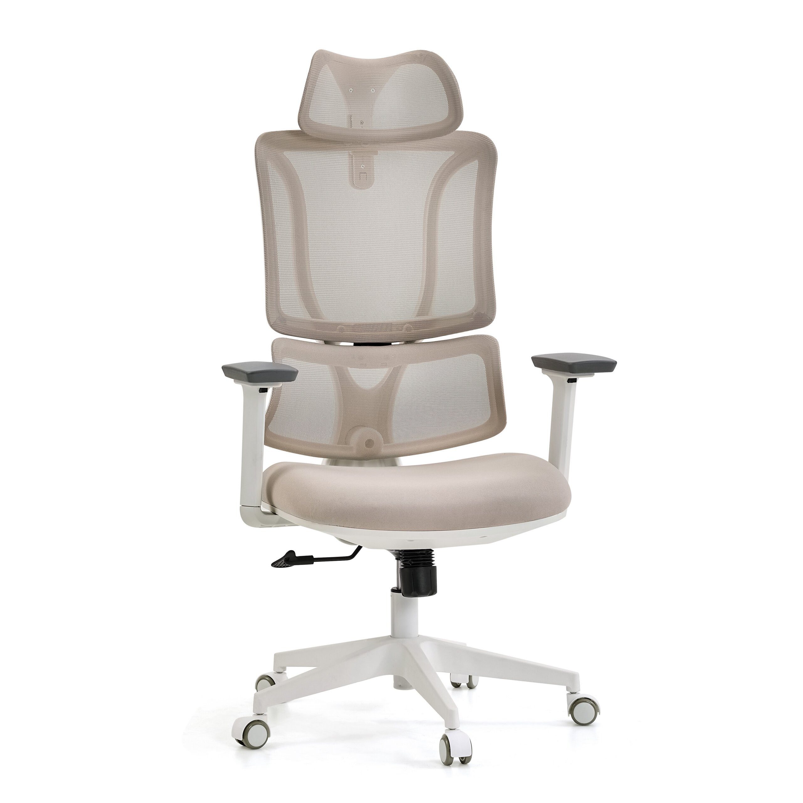 MyBuero Drehstuhl Profi Bürostuhl Ergomy W Stoff / Netzstoff (1 St), Ergonomischer Chefsessel, Schreibtischstuhl höhenverstellbar