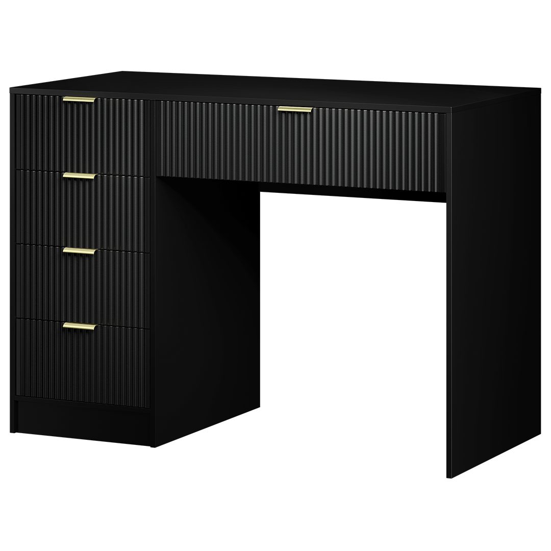 Bellamio Schreibtisch Livny mit 5 Schubladen beidseitig montierbar (mit Gri günstig online kaufen