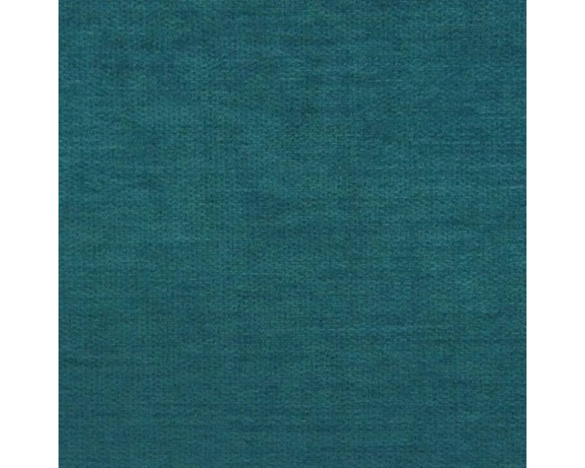 Thumbnail - Stofferia Stoff Polsterstoff Chenille Samt Florida Petrol, Breite 140 cm, Meterware