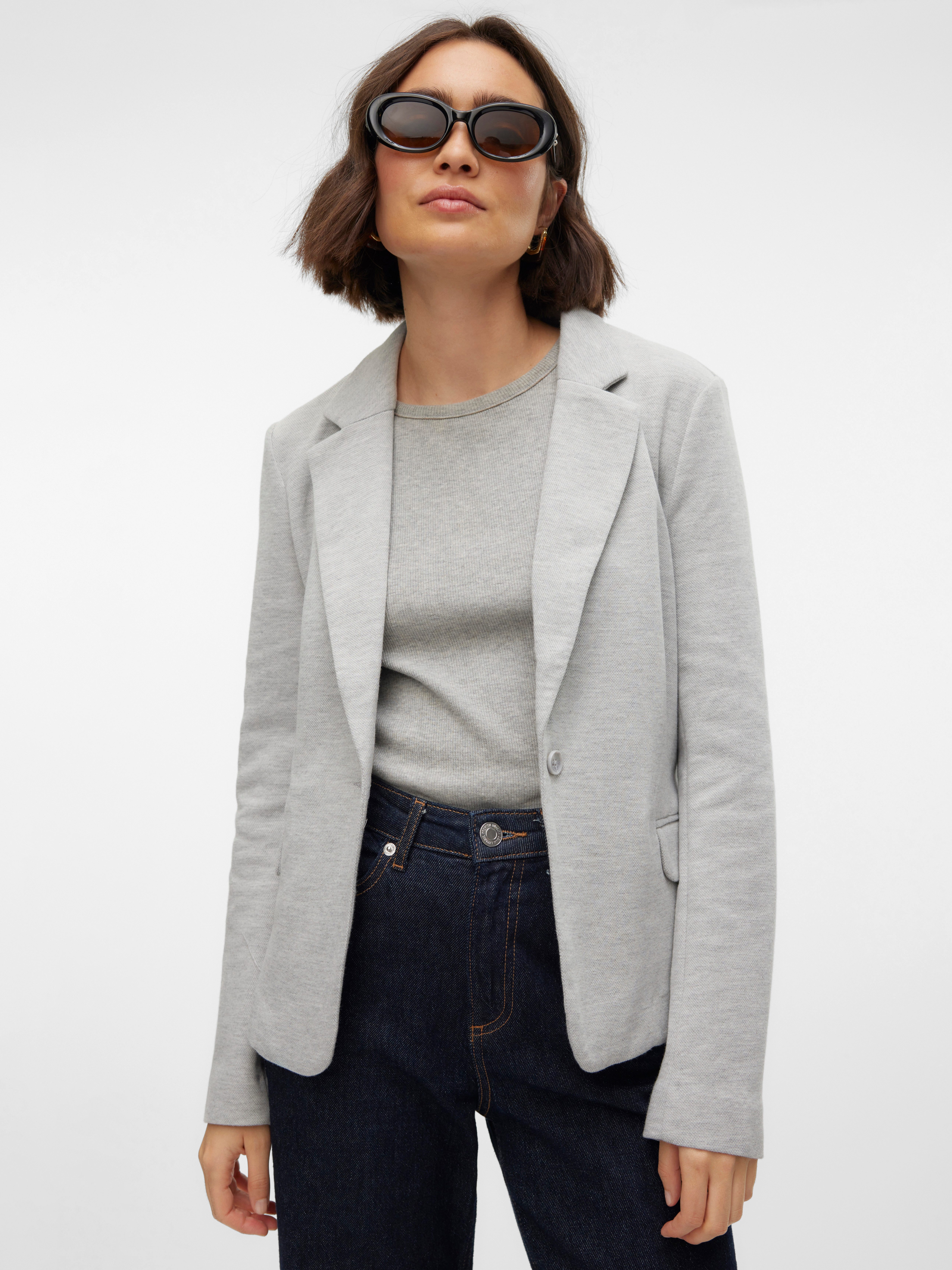 Vero Moda VMJULIA - Blazer - red ochre/rood gemêleerd