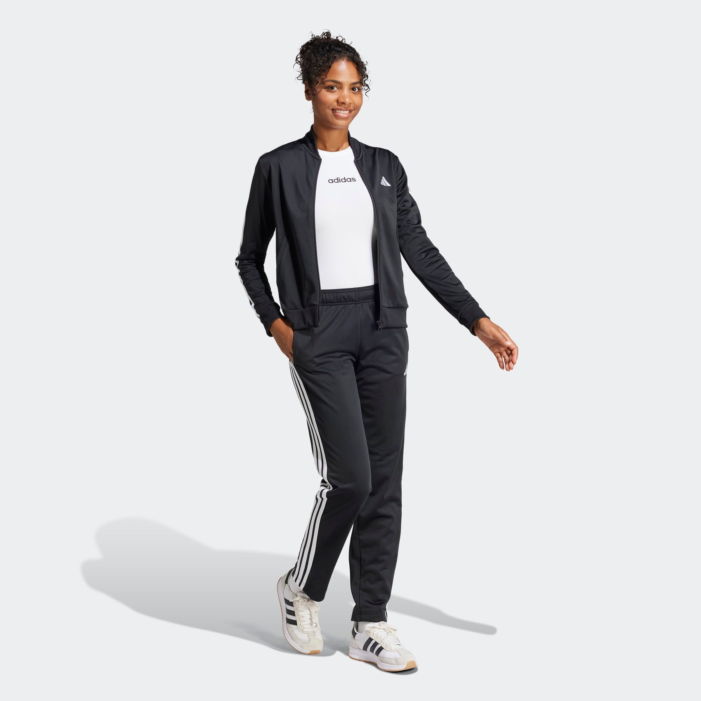 adidas Sportswear Trainingsanzug W ESS 3S TS (2-tlg) günstig online kaufen