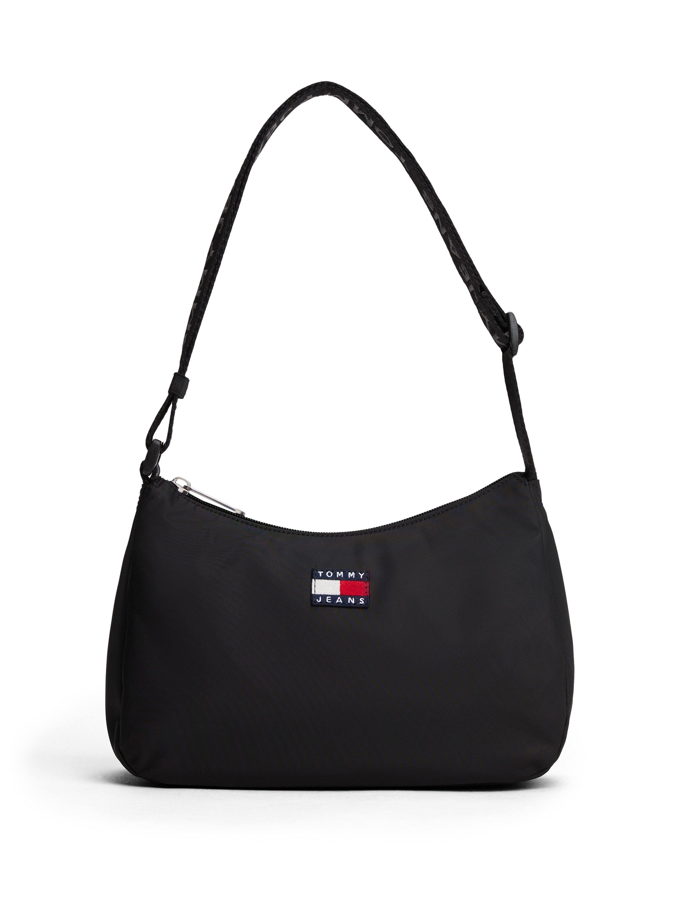 Tommy Jeans Schultertasche TJW ESS DAILY SHOULDER BAG, Damen Tragetasche mit logobedrucktem Riemen