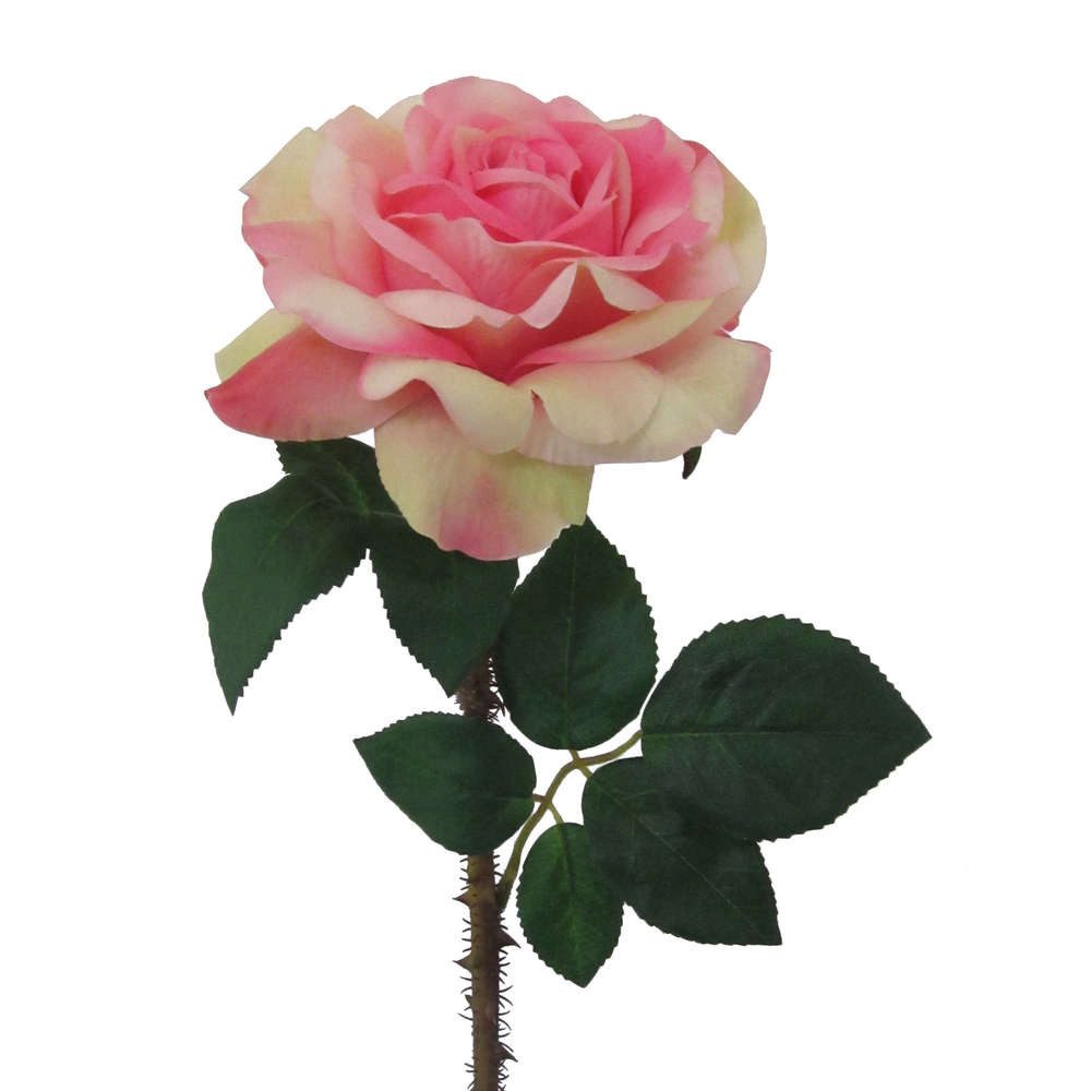 Kunstblume Kunstblume, Seidenblume, ROSE. Ca 60cm. Rosen 1 Stück., Gasper, Höhe 60.00 cm