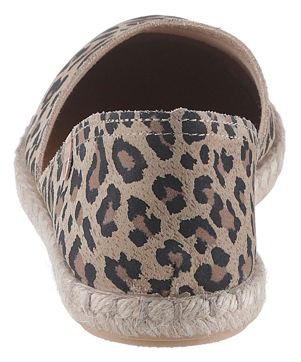 im Animal-Look trendigen VERBENAS Espadrille