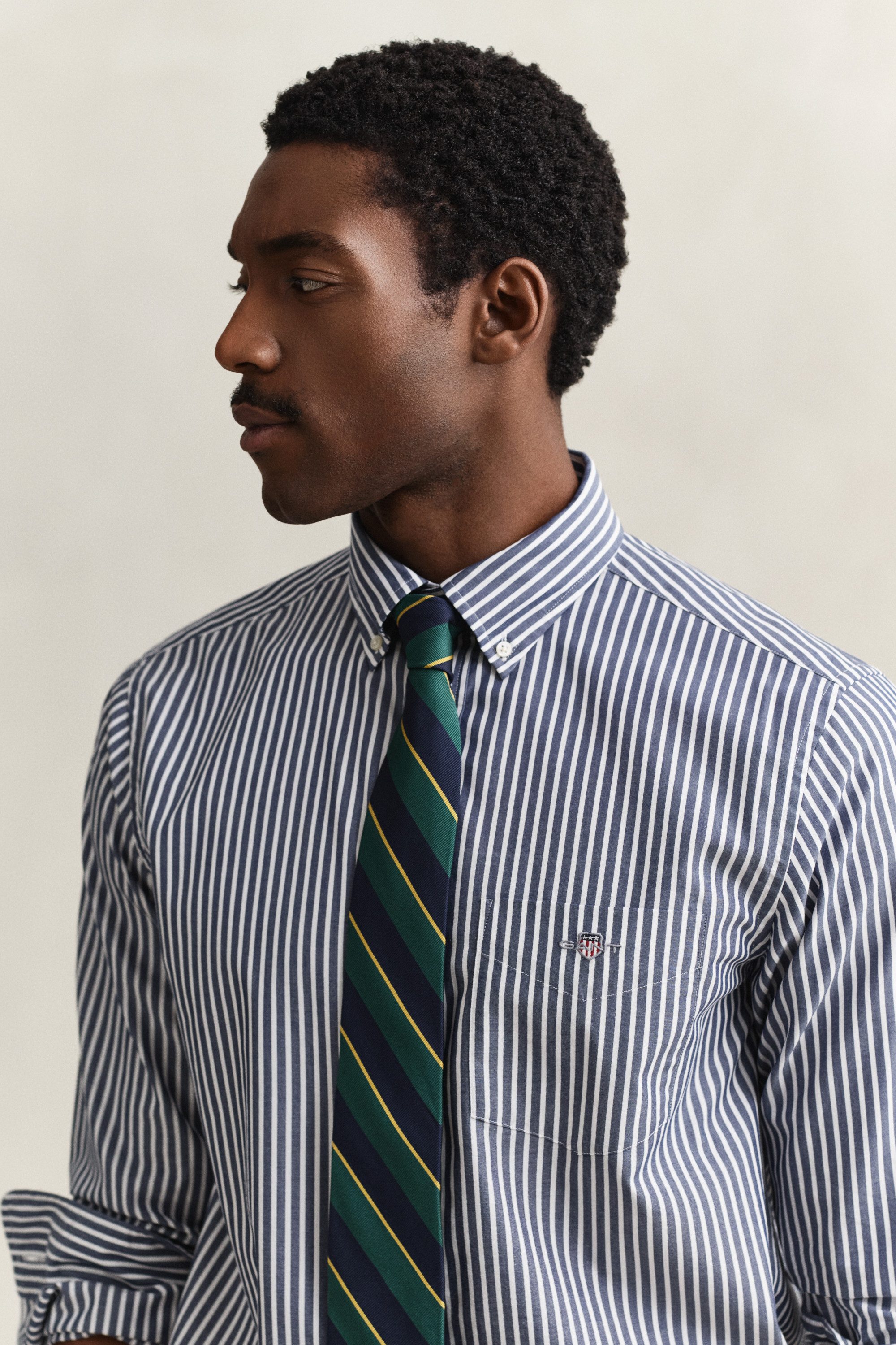 Gant Langarmhemd REG POPLIN STRIPE SHIRT