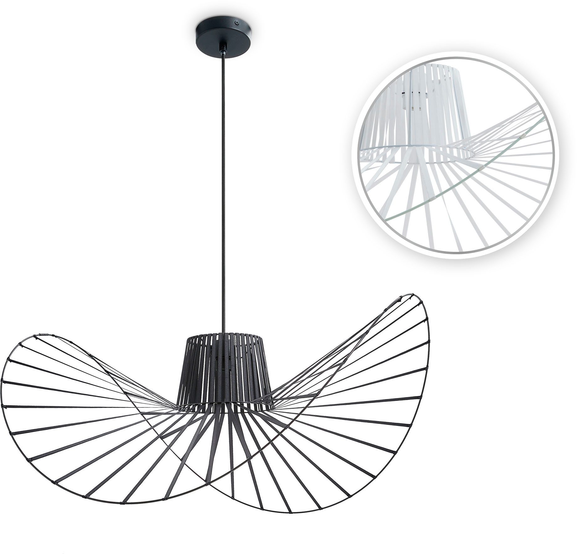 Paco Home Pendelleuchte HUGO PD1, ohne günstig online kaufen