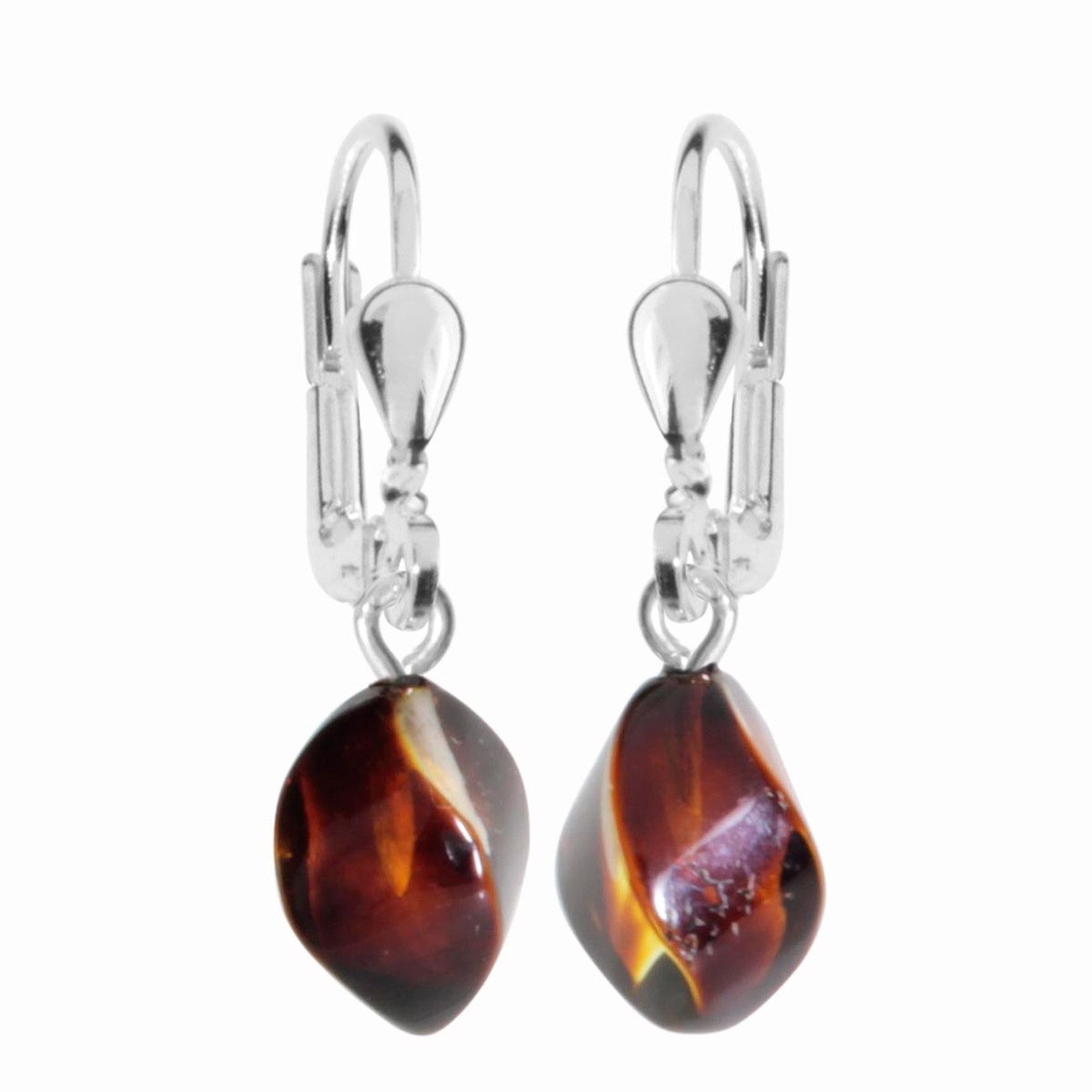 OSTSEE-SCHMUCK Paar Ohrhänger Ostsee-Schmuck Ohrhänger Klassisch 14x6 mm (2 günstig online kaufen