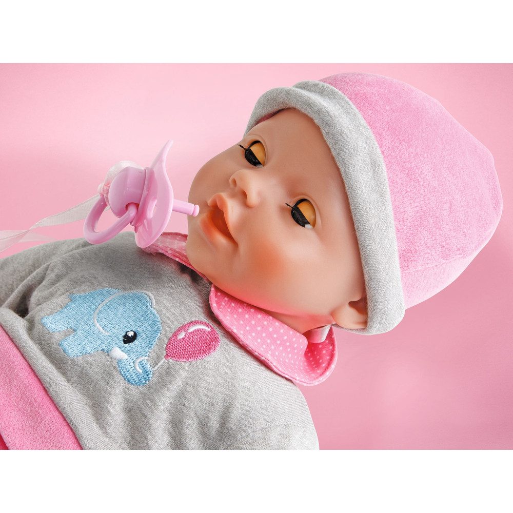 SIMBA Babypuppe Simba - Interaktive Weichpuppe Laura - ca. 40 cm günstig online kaufen