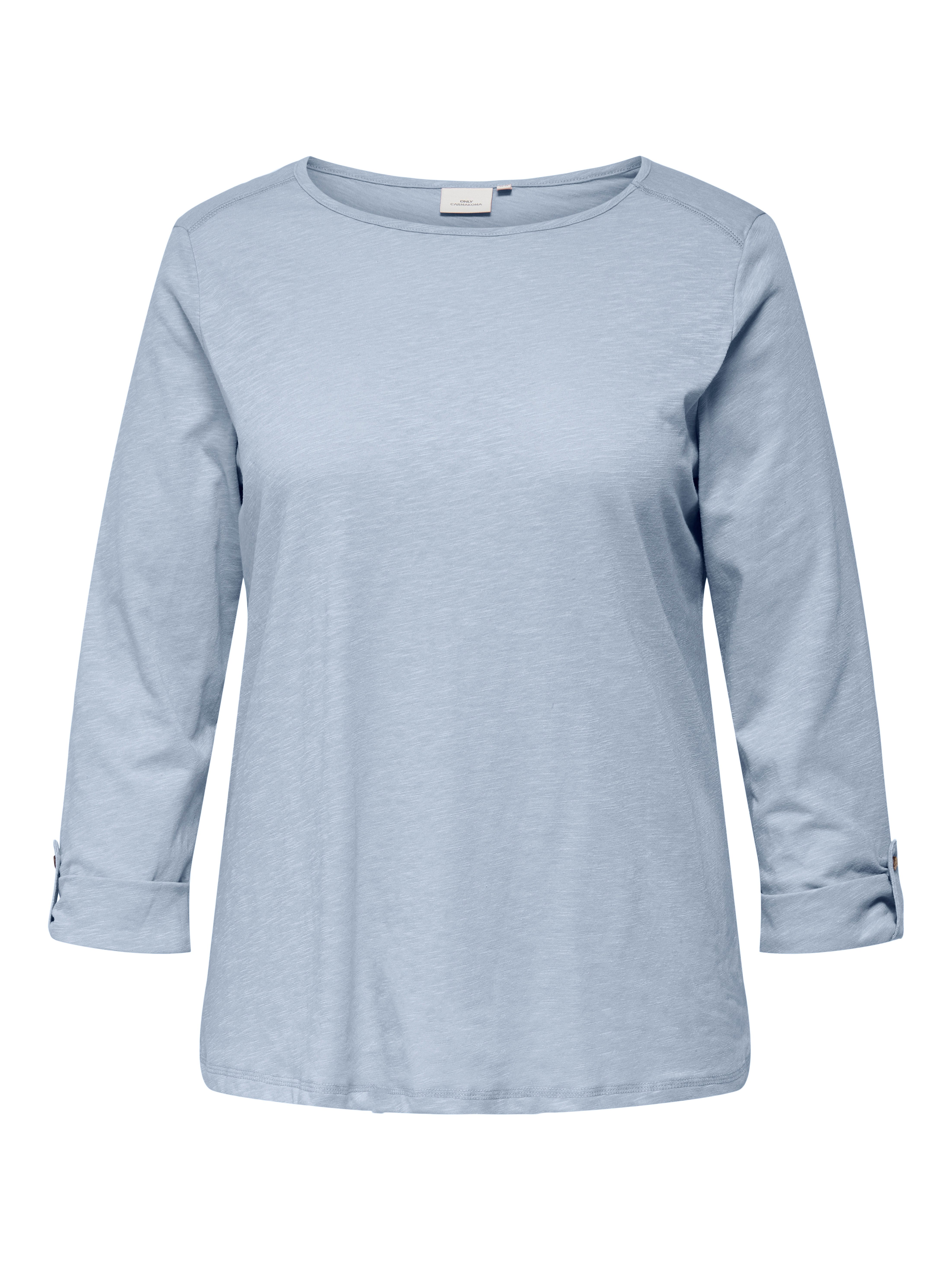 ONLY CARMAKOMA 3/4-Arm-Shirt CARSLUB 3/4 O-NECK FOLD UP TO JRS BS günstig online kaufen