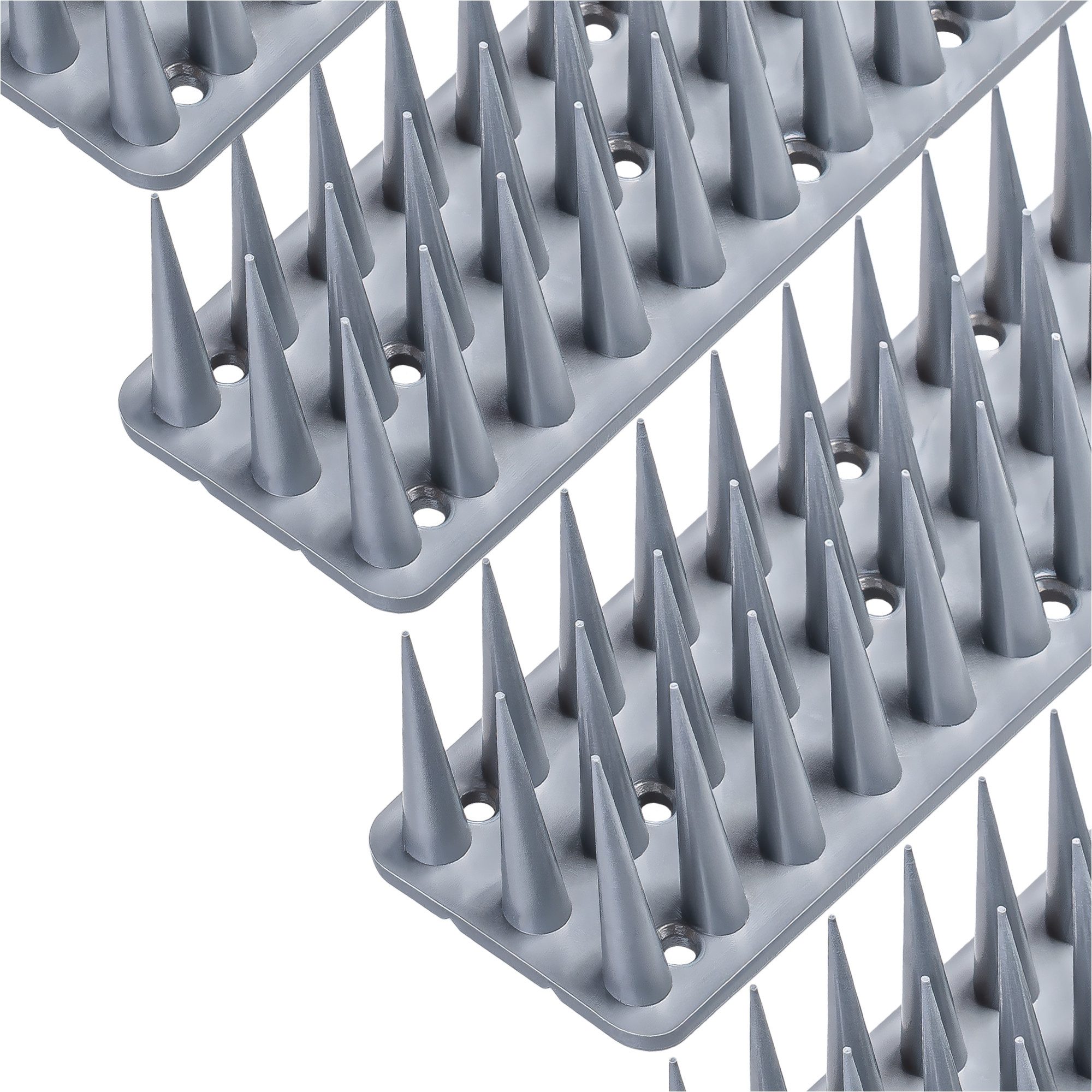 Taubenspikes Taubenabwehr Spikes Vogel, Katzen - für Balkon, Zaun - aus Kunststoff