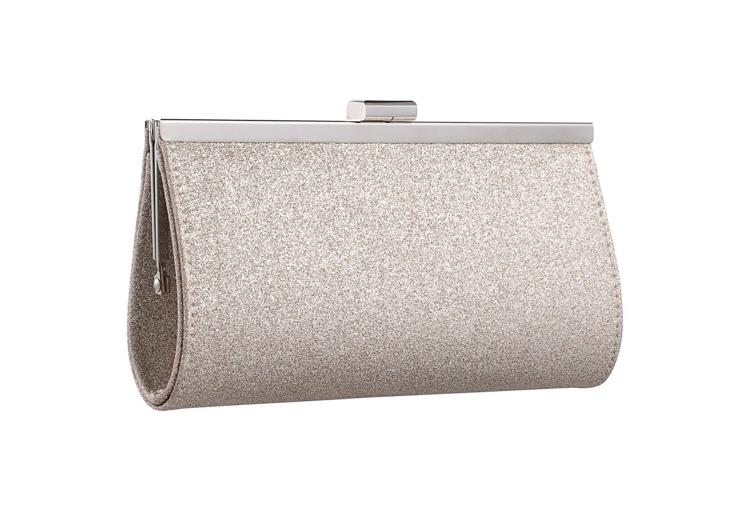 White Lady Clutch Vanessa Glitter Braut Clutch günstig online kaufen