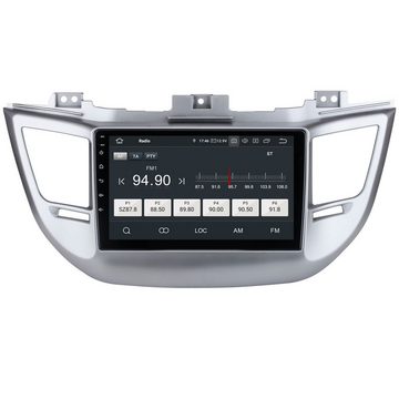 TAFFIO Für HYUNDAI TUCSON 2015 - 2018 9"Touchscreen Android Autoradio CarPlay Einbau-Navigationsgerät