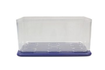 TUPPERWARE Frischhaltedose Clear Mates 2,5L clear blau Frische-Turm +SPÜLTUCH