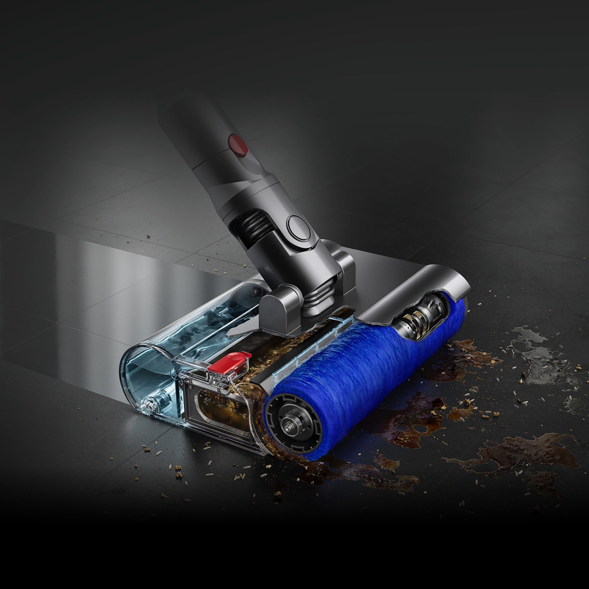 DYSON Nass-Trocken-Akkusauger Dyson V12s Detect Slim Submarine, 545 W