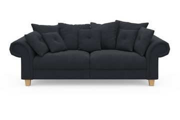 Home affaire Big-Sofa Queenie Megasofa, 2 Teile, mit weichem Sitzkomfort und zeitlosem Design, viele kuschelige Kissen