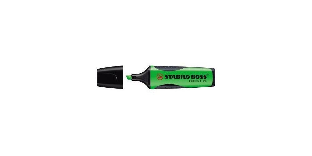 STABILO Textilmarker Textmarker ® BOSS® EXECUTIVE 2-5mm grün Keilspitze