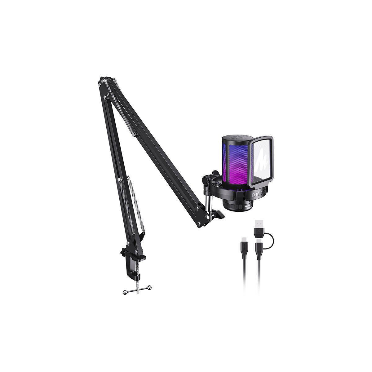 Maono Streaming-Mikrofon Maono DGM20S USB Mikrofon für Streaming & Gaming