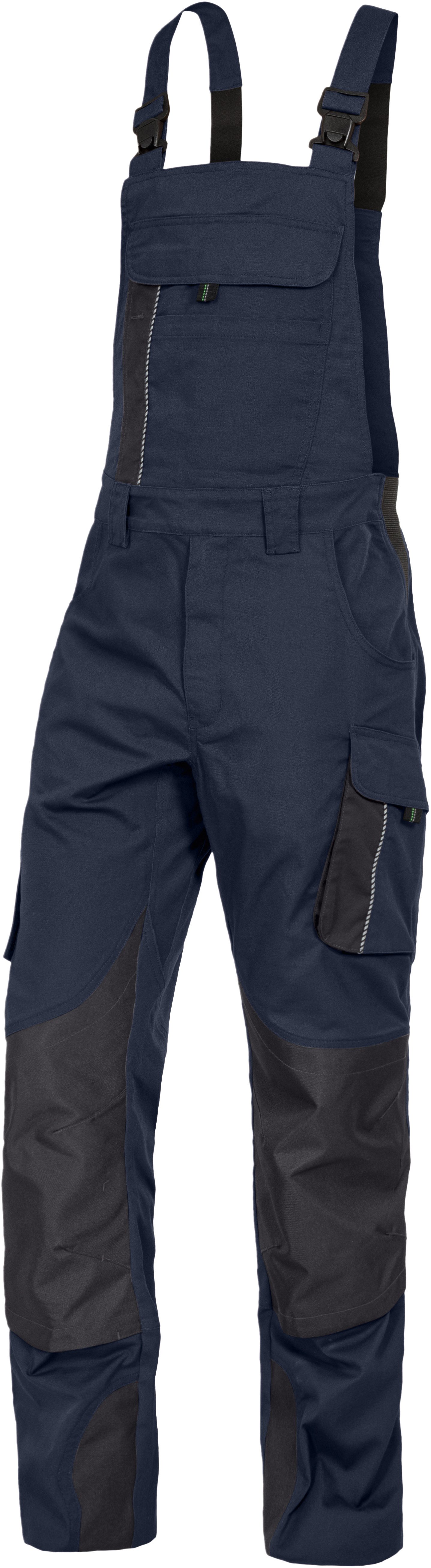 Leibwächter Arbeitslatzhose Herren Latzhose Dynamic-Line Stretch Arbeitshose Arbeitskleidung atmungsaktiver Stretchstoff mit Elasthan auch Übergröße