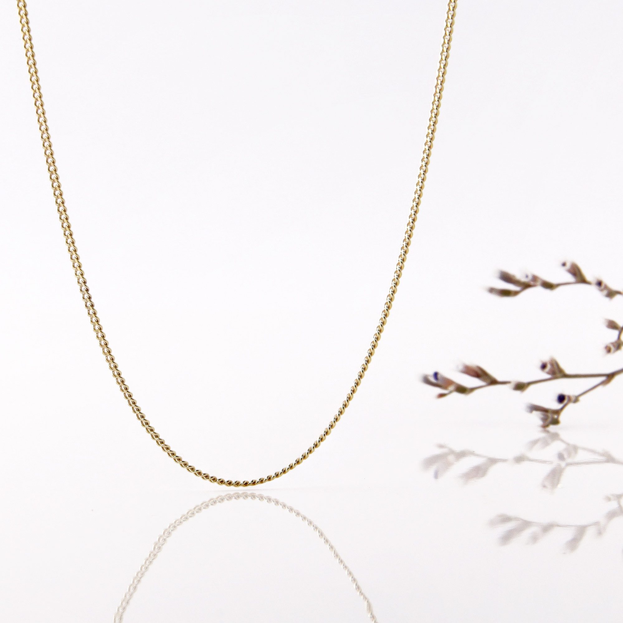 trendor Panzerkette Feine 333 Gold 1,1 mm günstig online kaufen