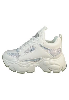 Buffalo 1636089 Binary Athena Glam White Mermaid Sneaker