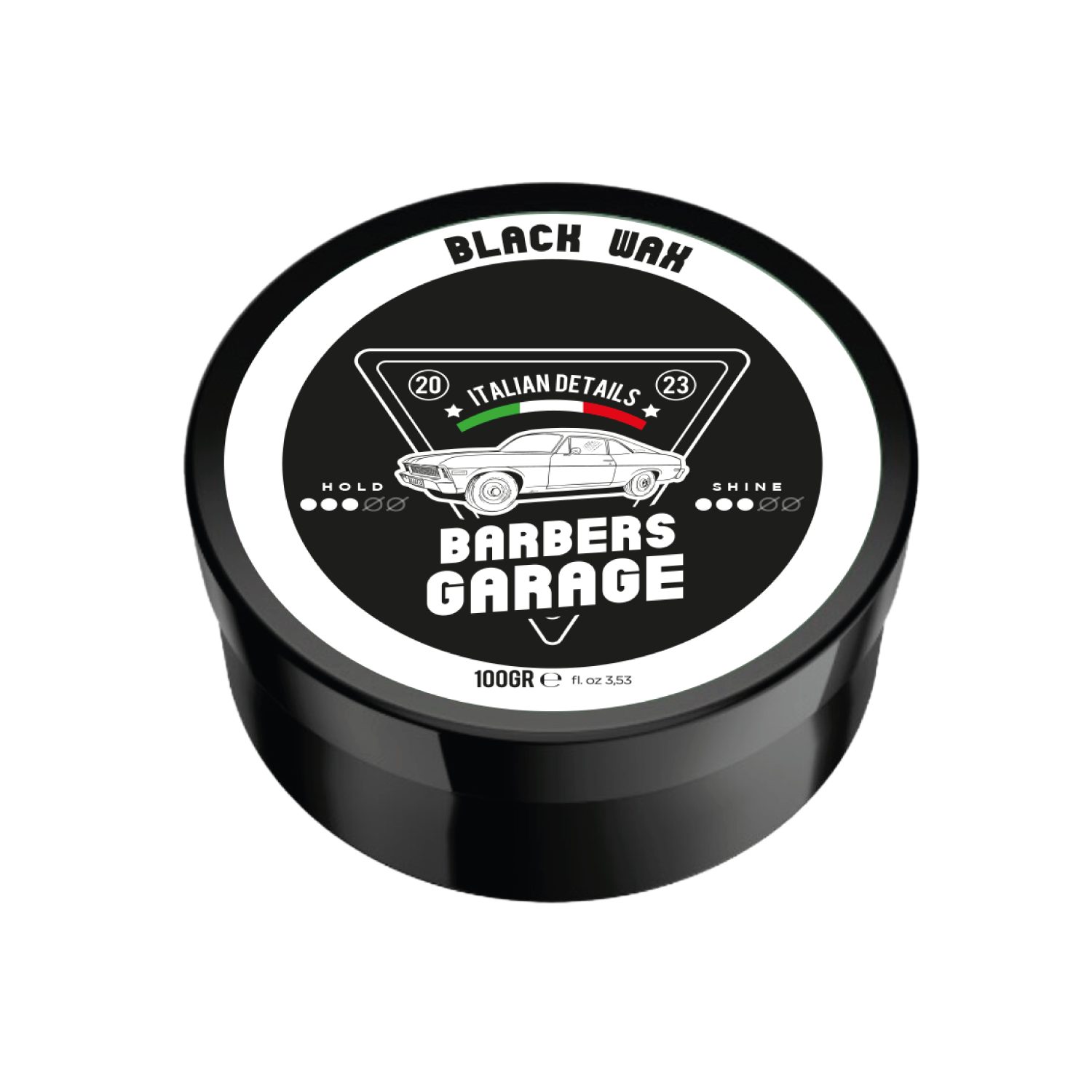Veana Воск для волос Barbers Garage schwarzes Воск для волос gegen graue Haare (100g)