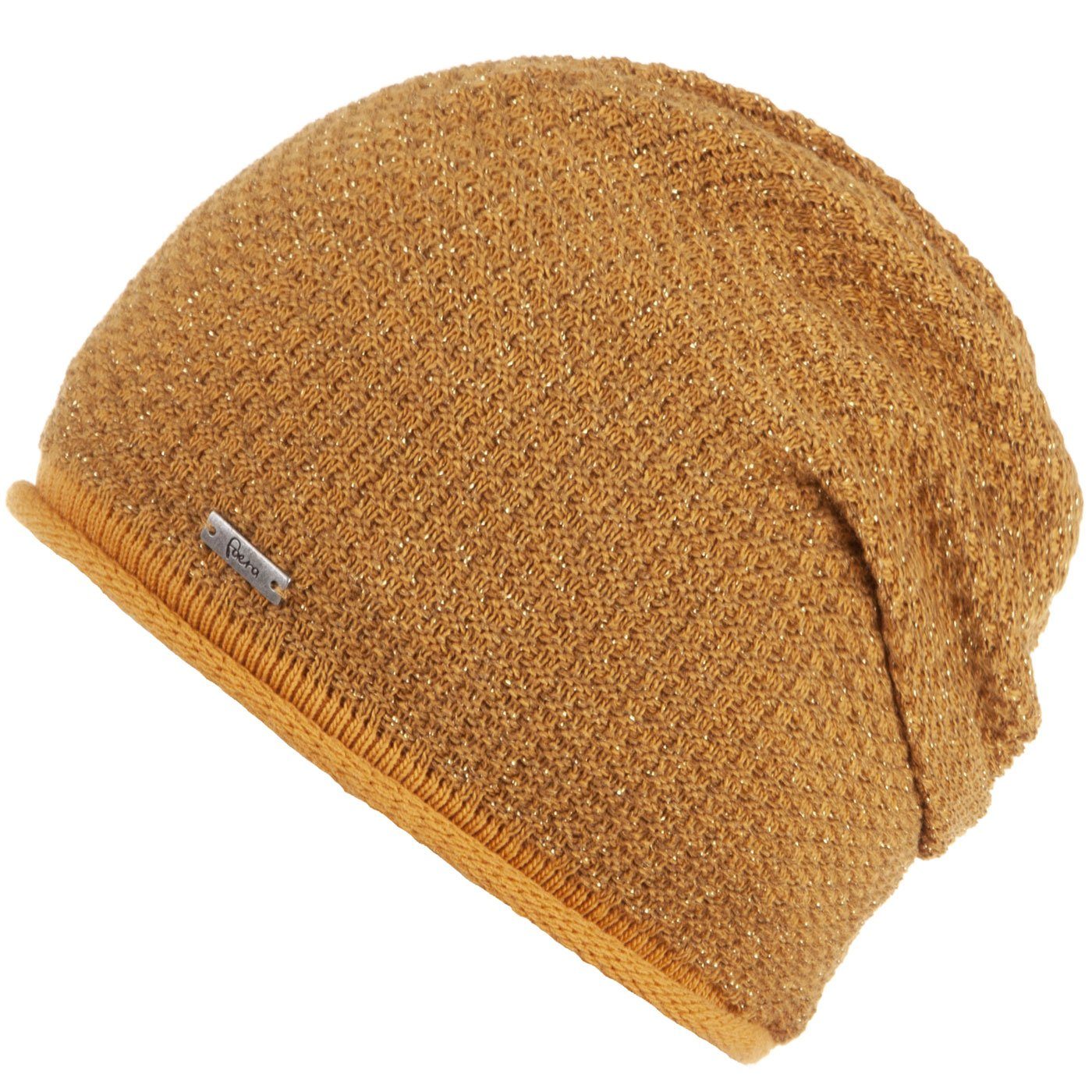 Faera Strickmütze Wintermütze Damen Mütze Beanie Haube gefüttert Strickmütze Damenmütze