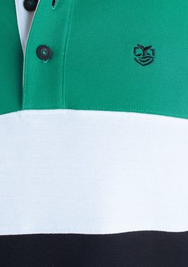 DELMAO Poloshirt mit Blockstreifen-NEUE MARKE!