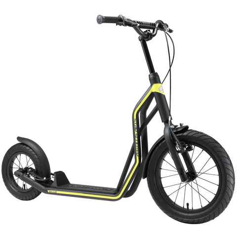 Star-Scooter Cityroller 16 Zoll, Leichtgängige Lenkung; 16 Zoll Rad vorne; 12 Zoll Rad hinten;